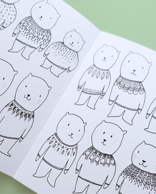 En liten fargeleggingsbok