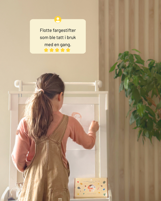 Dråpe 15 Bivoks Fargestifter