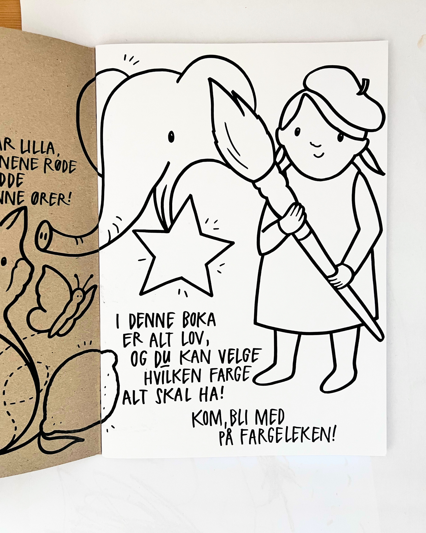 Fargelek for Barnestrek