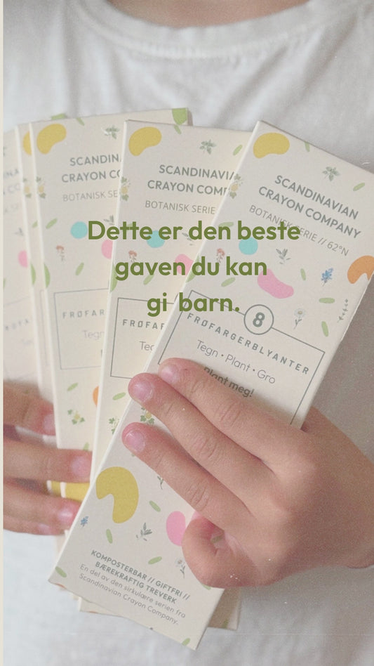 Plantbare Fargeblyanter - Botanisk Serie